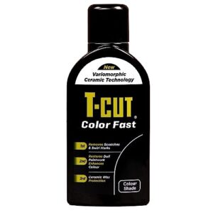 t-cut black scratch remover color fast paintwork restorer car polish - 17 fl oz 500ml - the 3 in 1 one step solution for restoring your vehicles bodywork