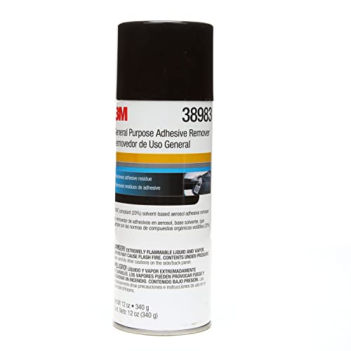 3M General Purpose Adhesive Remover, 38983, 12 oz Net Wt