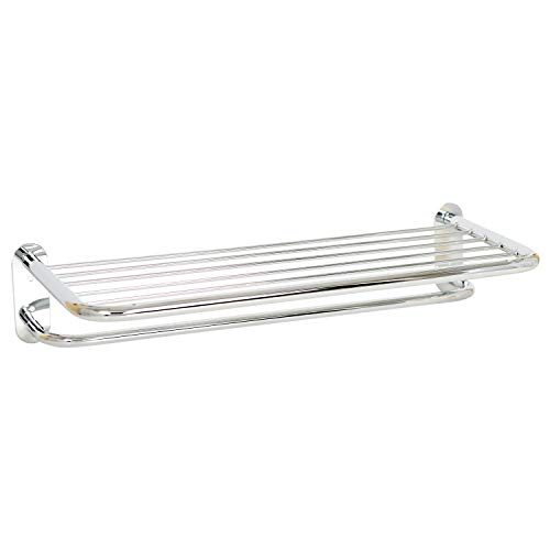 Zenna Home 9005SS, Hotel Style-Towel Shelf, Chrome