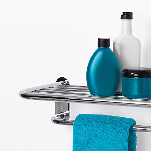 Zenna Home 9005SS, Hotel Style-Towel Shelf, Chrome