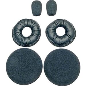 blueparrott 202846 replacement ear/mic cushion kit, 6 pcs. for b250 series headsets