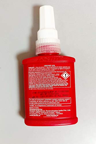 272™ Threadlocker, High Temp/High Strength - threadlocker 50 ml bottle 272 high temp