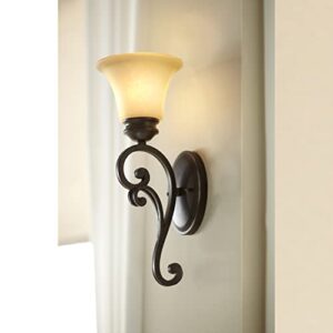 Designers Fountain 81801-FSN Mendocino Wall Sconce, Forged Sienna