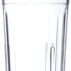 Carlisle FoodService Products 110507 Bistro Tumbler, 5 oz, Clear, Plastic