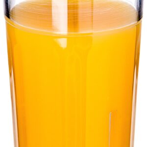 Carlisle FoodService Products 110507 Bistro Tumbler, 5 oz, Clear, Plastic