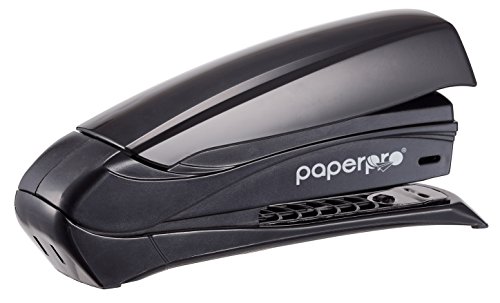 Bostitch Inspire 20 Sheet Stapler - One Finger, No Effort, Spring Powered Stapler - Black (1423)