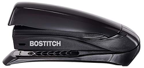 Bostitch Inspire 20 Sheet Stapler - One Finger, No Effort, Spring Powered Stapler - Black (1423)