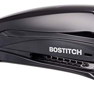 Bostitch Inspire 20 Sheet Stapler - One Finger, No Effort, Spring Powered Stapler - Black (1423)