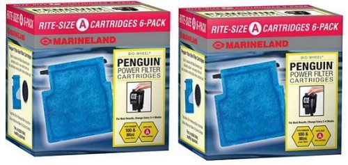 Marineland 12-Pack Penguin Rite Water Filter Cartridge, Size A