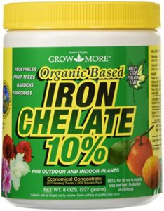 grow more 7450 8-ounce organic iron chelate concentrate