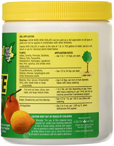 Grow More 7450 8-Ounce Organic Iron Chelate Concentrate