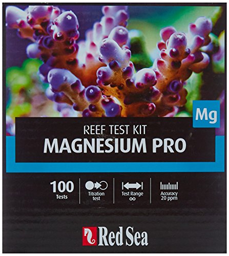 Red Sea Fish Pharm ARE21415 Saltwater Magnesium Pro Test Kit for Aquarium, 100 Tests