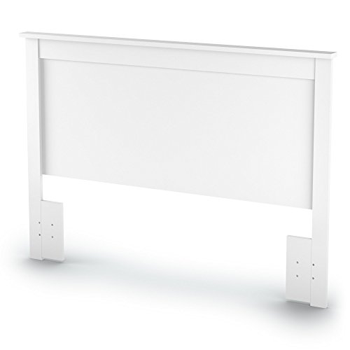 South Shore Vito Headboard Full/Queen , 54/60-Inch, Pure White