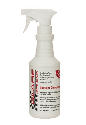 Glare 37411-glr-008 GLARE Rapid Action Spray Polish - 16 oz Bottle