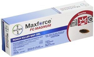 bayer 79432135 maxforce fc magnum roach killer bait gel insecticide, light brown