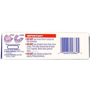 Fixodent Denture Adhesive Cream Original 0.75 oz (Pack of 3)