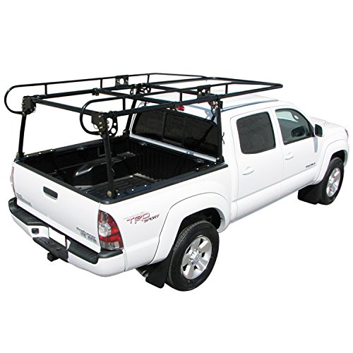 Paramount Automotive Restyling 16601 Compact Truck Contractors Rack for Long-Short Bed, Black Powder Coat