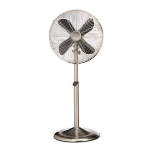 deco breeze dbf0208 brushed stainless steel floor standing fan