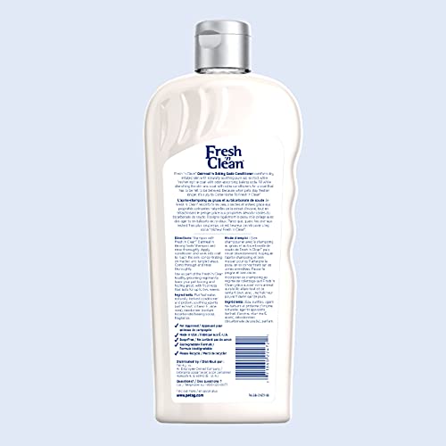 PetAg Fresh 'n Clean Oatmeal 'n Baking Soda Dog Conditioner - Tropical Fresh Scent - 18 fl oz