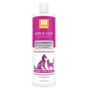 nootie - pet shampoo for sensitive skin - revitalizes dry skin & coat - natural ingredients - soap, paraben & sulfate free - cleans & conditions