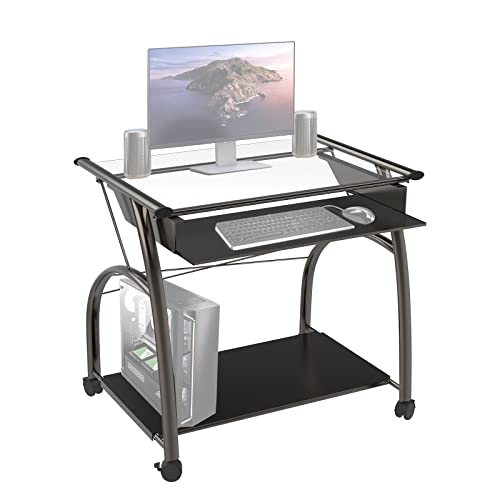 ACME Vincent Computer Desk - 00118 - Pewter