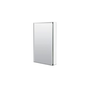 designer series 15" premium frameless swing door medicine cabinet