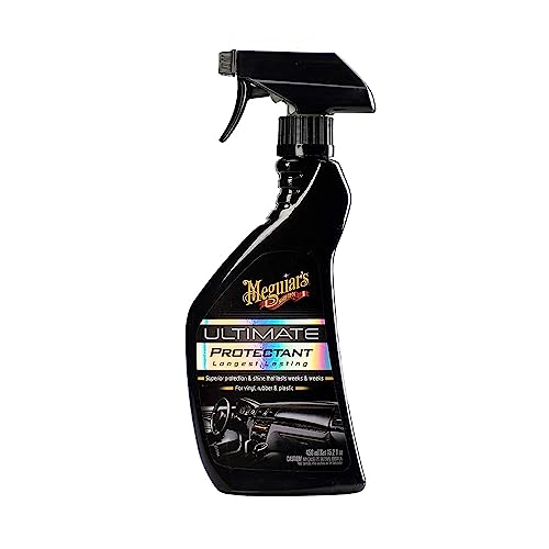 Meguiar's G14716 Ultimate Protectant, For Vinyl, Rubber and Plastic - 15.2 Oz Spray Bottle