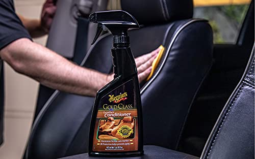 Meguiar's G18616 Gold Class Leather Conditioner – 16 Oz Spray Bottle