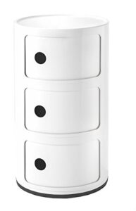 kartell componibili drawer, pack of 1, white