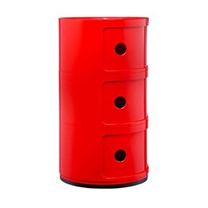 kartell componibili drawer, pack of 1, red