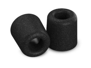 comply foam 400 series replacement ear tips for bose quiet comfort 20, sennheiser ie 300, campfire audio, 7hertz, nuraloop & more | ultimate comfort | unshakeable fit|no techdefender | small, 3 pairs