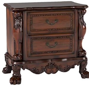 ACME Dresden Nightstand - 12143 - Cherry Oak