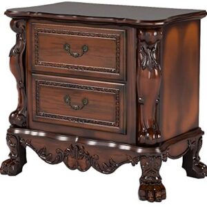 ACME Dresden Nightstand - 12143 - Cherry Oak