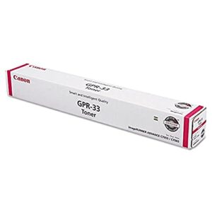 canon gpr-33m 2800b003aa imagerunner c7055 c7065 c7260 c7270 laser toner cartridge (magenta) in retail packaging