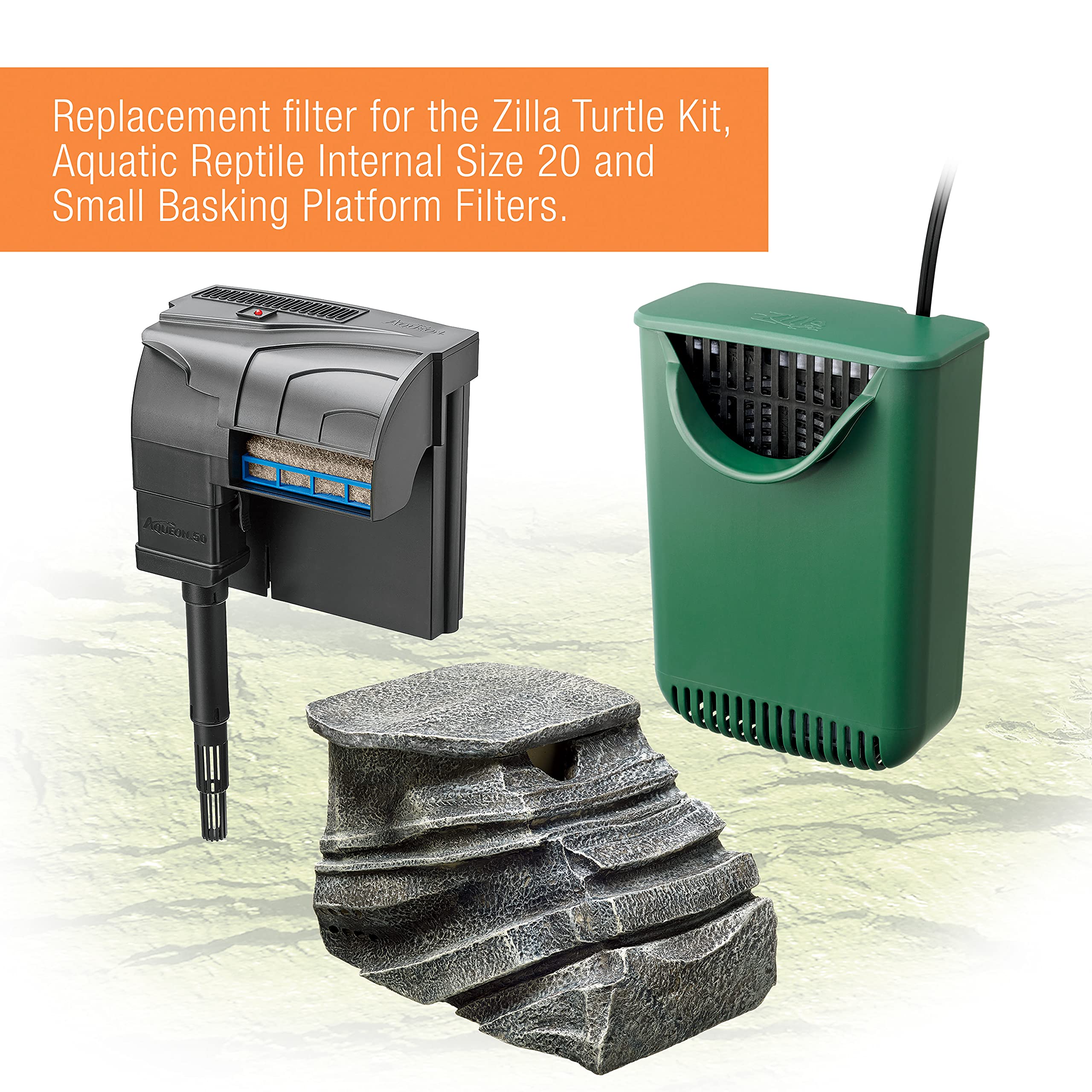 Zilla Replacement Filter Cartridges Medium, 3 Pack