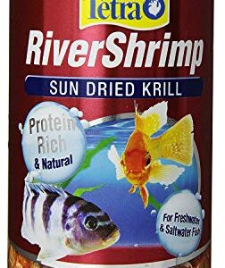 Tetra RiverShrimp 0.92 Ounce, Natural Shrimp Treat For aquarium Fish, Red, Model Number: 77017