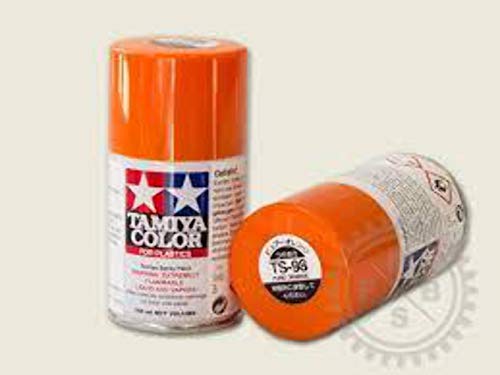 Tamiya TM85098 TS-98 Pure 100Ml Spray Can, Orange