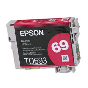 Epson T069320 (69) DURABrite Ink Cartridge (Magenta) in Retail Packaging