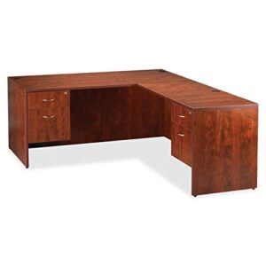 Lorell Desk Shell, 66 by 30 by 29-1/2-Inch, Cherry