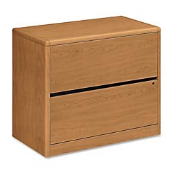 hon 2-drawer lateral file, 36 by 20 by 29-1/2-inch, harvest