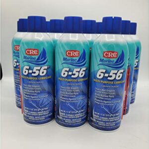 CRC Marine 06007 6-56 Multi-Purpose Lubricant 11 oz Cans (12 Pack)