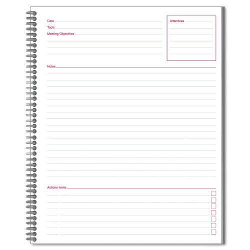 MEA06132 - Side-Bound Guided Business Notebook