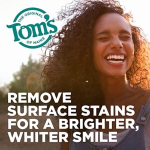 Tom's of Maine Fluoride-Free Antiplaque & Whitening Natural Toothpaste, Spearmint, 5.5 oz.