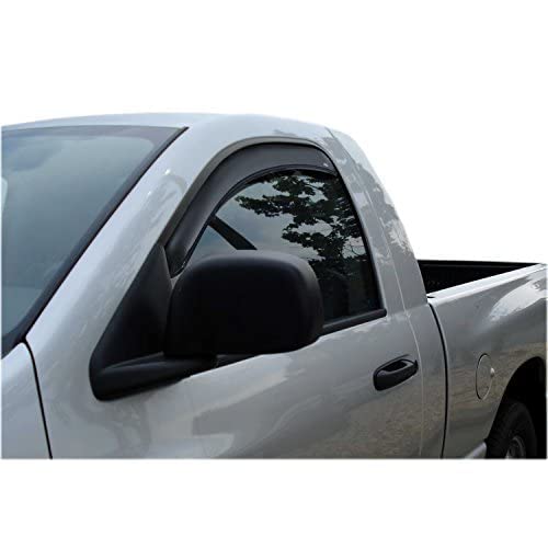 Auto Ventshade [AVS] In-Channel Ventvisor | 2007 - 2014 Ford E-150/E-250/E-350/E-450 Super Duty- Smoke, 2 pc. | 192141