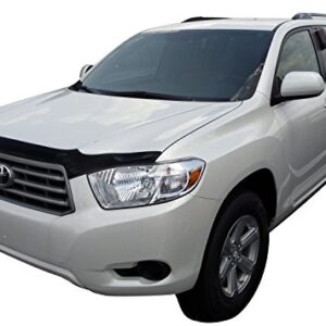 Auto Ventshade [AVS] Aeroskin Hood Protector | 2008 - 2010 Toyota Highlander, Low Profile/Flush - Smoke | 322026