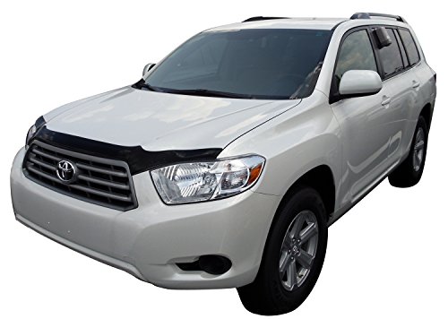 Auto Ventshade [AVS] Aeroskin Hood Protector | 2008 - 2010 Toyota Highlander, Low Profile/Flush - Smoke | 322026