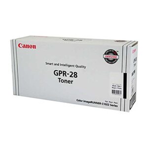 canon usa canon gpr-28 black toner for use in imagerunner c1022 c1022i c1030 c1030if yield
