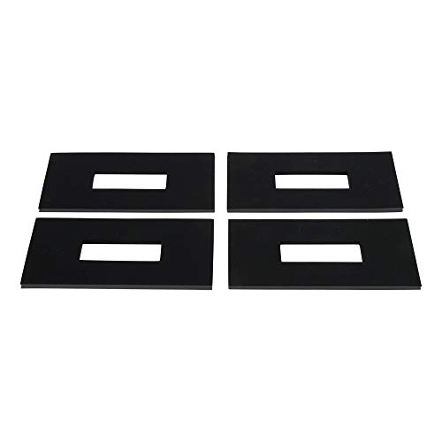 CURT 16900 5th Wheel Rail Sound Dampening Pads, 4-Pack