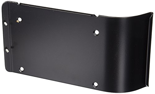 Warrior Products 1560 Side Mount License Plate Bracket for Jeep TJ, black