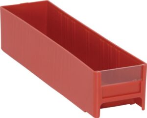 quantum idr201rd 11-inch long by 2-3/4-inch wide by 2-1/2-inch high patient drawers, red, 24-pack